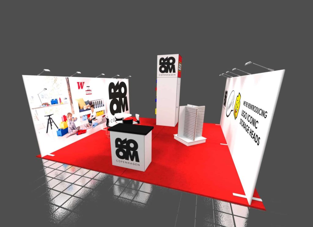 trade show rental booth 20x20