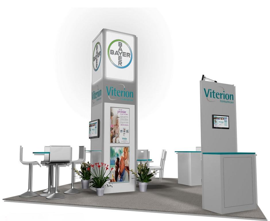 Design Ideas for a 20x30 Trade Show Booth